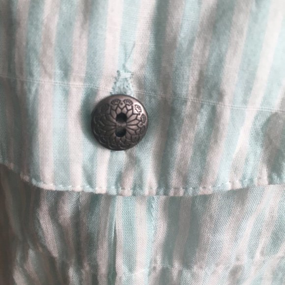 Free People Mixed Media Blouse NWT - Picture 5 of 16